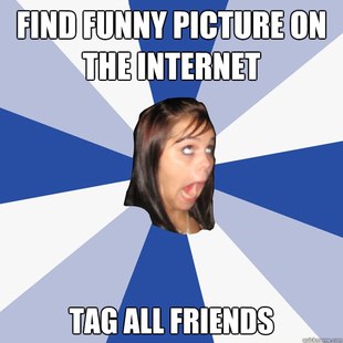 Annoying Facebook Girl