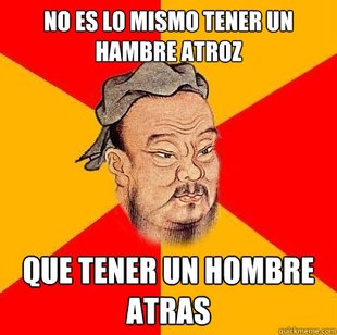 Confucius says