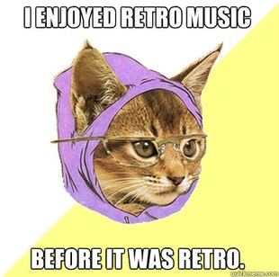 Hipster Kitty
