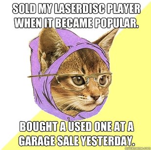 Hipster Kitty