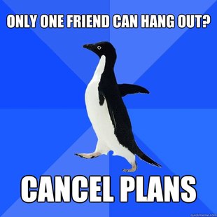 Socially Awkward Penguin