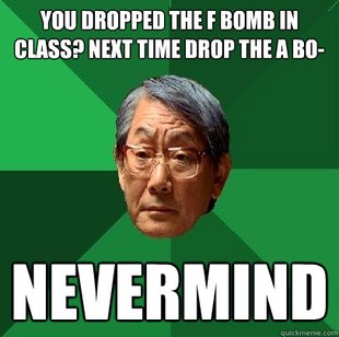 High Expectations Asian Father