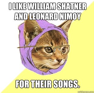 Hipster Kitty