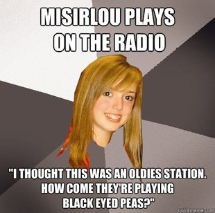 Musically Oblivious 8th Grader