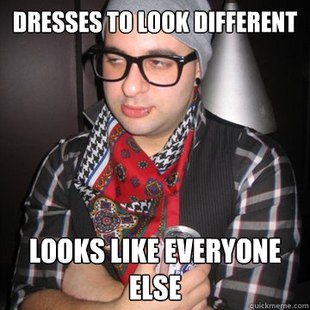 Oblivious Hipster