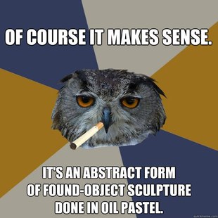 Art Student Owl