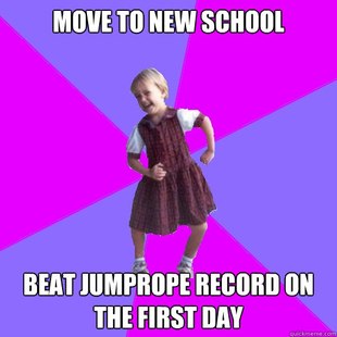 Socially awesome kindergartener