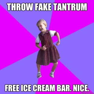 Socially awesome kindergartener