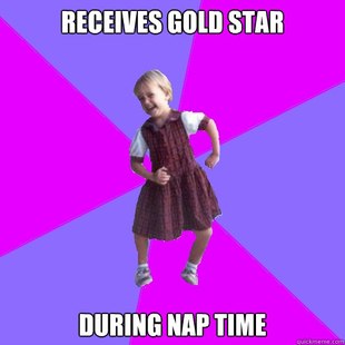 Socially awesome kindergartener
