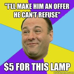 Happy Tony Soprano