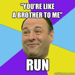 Happy Tony Soprano