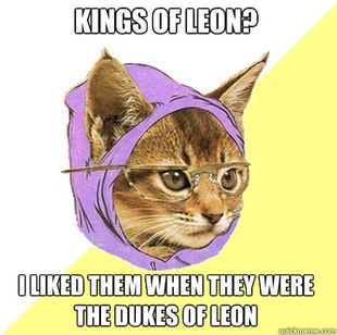 Hipster Kitty