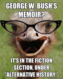 Judgmental Bookseller Ostrich