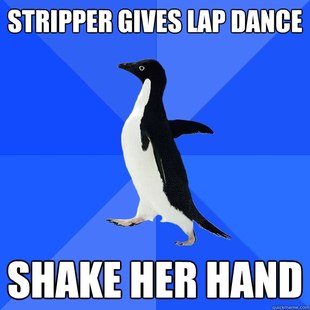 Socially Awkward Penguin
