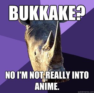 Sexually Oblivious Rhino