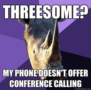 Sexually Oblivious Rhino