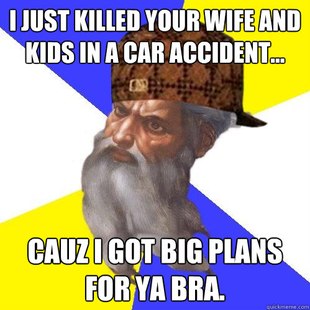 Scumbag Advice God