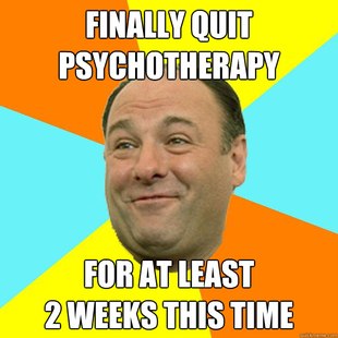 Happy Tony Soprano