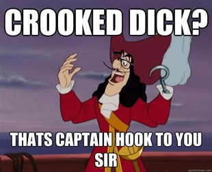 Hipster Captain Hook