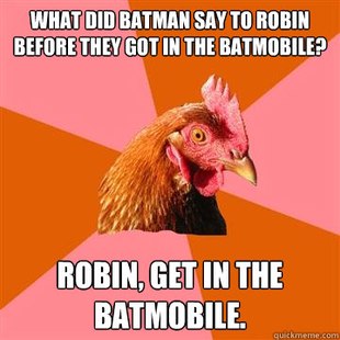Anti-Joke Chicken