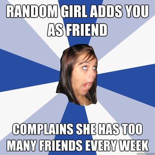 Annoying Facebook Girl