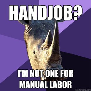 Sexually Oblivious Rhino