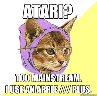 Hipster Kitty