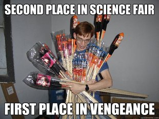 Crazy Fireworks Nerd
