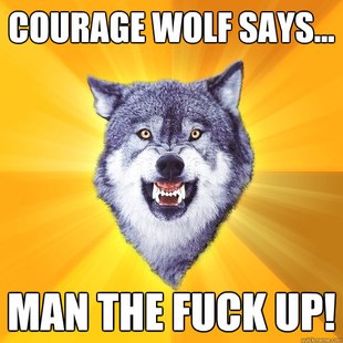 Courage Wolf