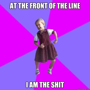Socially awesome kindergartener