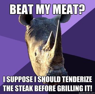 Sexually Oblivious Rhino