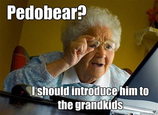 Grandma finds the Internet