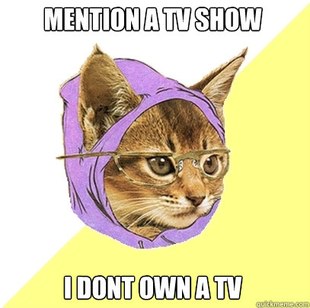 Hipster Kitty