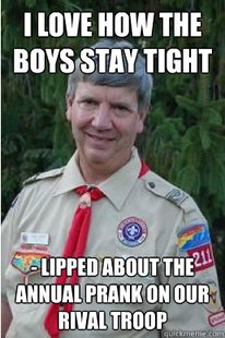 Harmless Scout Leader
