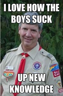 Harmless Scout Leader