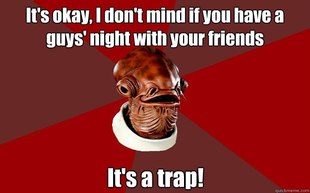 Admiral Ackbar Relationship Expert