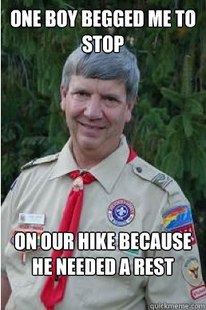Harmless Scout Leader
