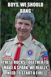 Harmless Scout Leader