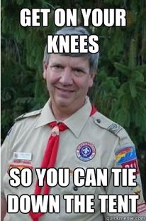 Harmless Scout Leader