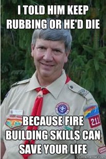 Harmless Scout Leader