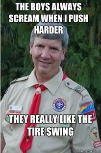 Harmless Scout Leader