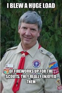 Harmless Scout Leader
