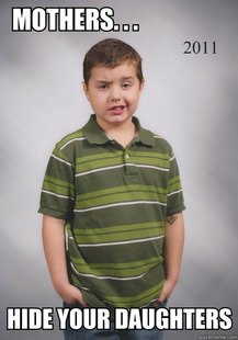 Suave Six-Year-Old