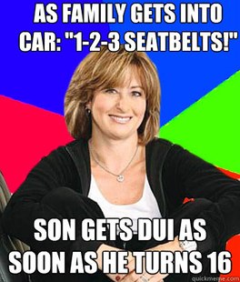 Sheltering Suburban Mom