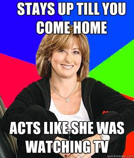 Sheltering Suburban Mom