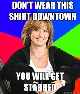 Sheltering Suburban Mom