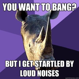Sexually Oblivious Rhino