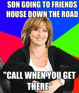 Sheltering Suburban Mom