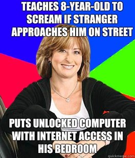 Sheltering Suburban Mom