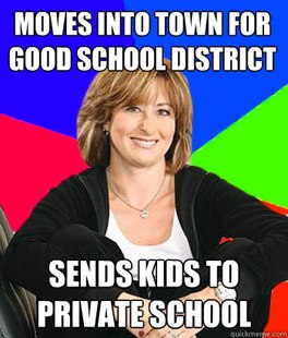 Sheltering Suburban Mom